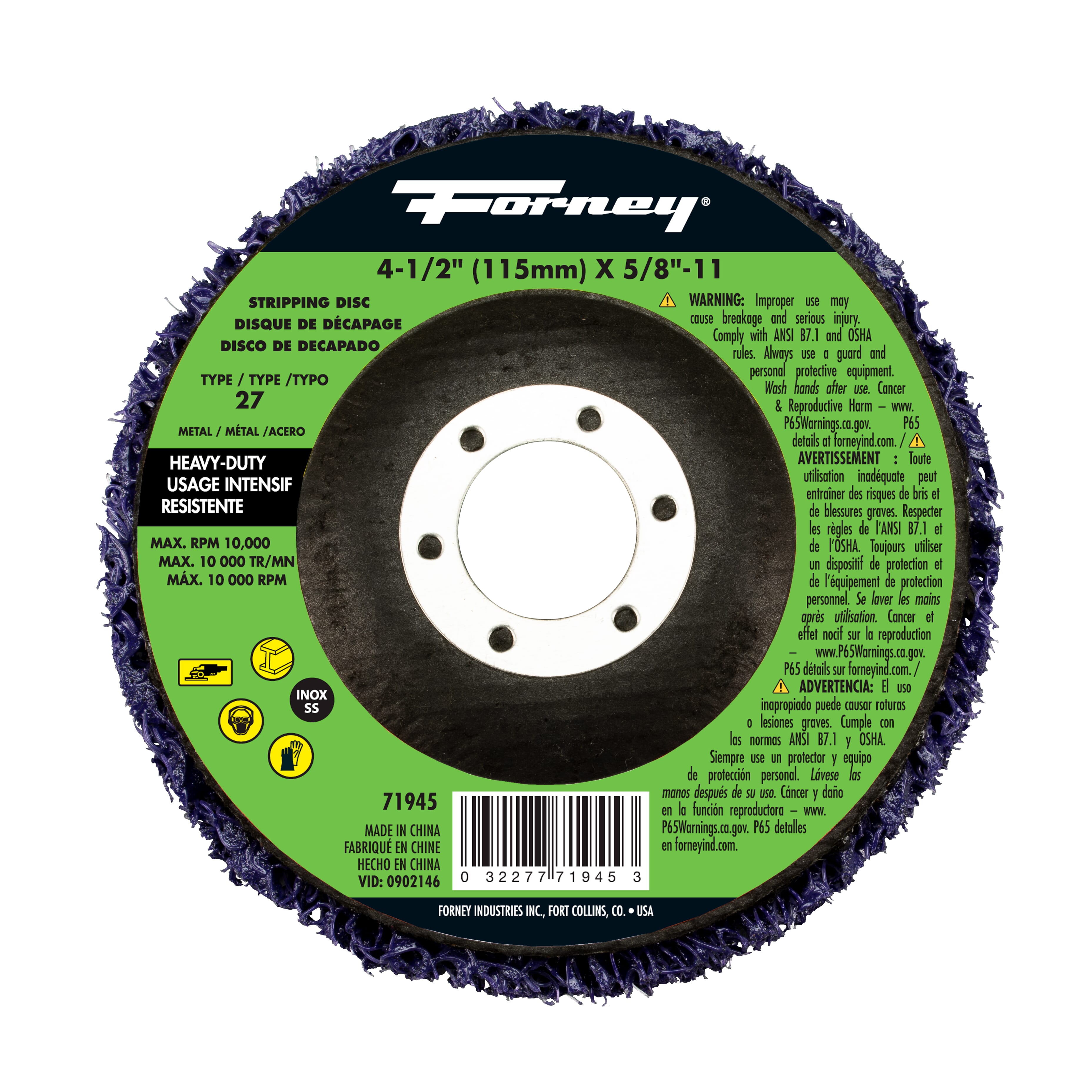 71946 Strip and Finish Disc, Heavy